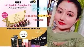 smytten haul✨ free trial products🥳 #smytten unboxing 12 trial points products#trending #freeproducts