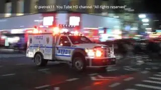 NYPD RUMBLER SIREN responding ESU New York 2015 HD &copy;