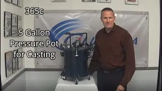Resin Pressure Pot for Casting - 365C