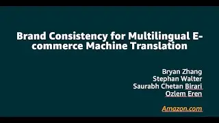 Brand Consistency for Multilingual E-commerce Machine Translation