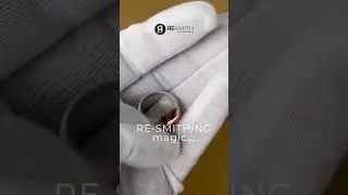 Tarnished Rings? Watch the Magic Unfold #resmith #ringrepair #jewellerycare
