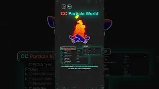 cc particle world motiongraphic tutorial