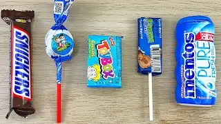 Satisfying Video I How to unpack Rainbow Lollipops and Chupa Chups Chocolate ASMR