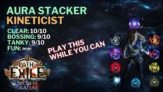 Aura Stacking Ascendent (ft. Kineticist) | Unique, Fun, Endless Scaling | POE 3.26