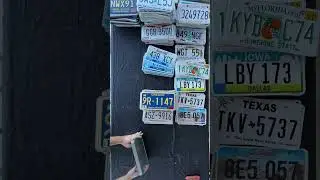 Unboxing 1,000 license plates! 😳 #Shorts #Unboxing #LicensePlates