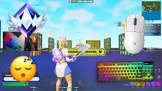Fortnite 1v1 With Every Gun👑 Apex Pro TKL Satisfying Keyboard ASMR😴 Best Mouse & Keyboard Settings