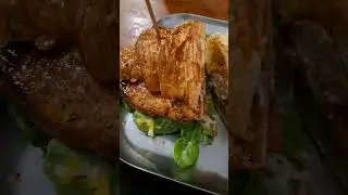 #Croissant #sandwich #okra #test #kitchen #chicken