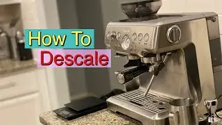 Удаление накипи в кофемашине Breville Barista Express | Пошаговая инструкция