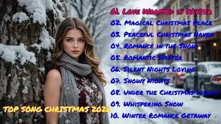 Non-Stop Christmas Romance ❄️ Peaceful Winter Love Playlist | Relaxing Snow Background Music