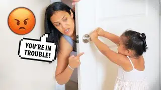SLAMMING THE DOOR ON MOM PRANK!