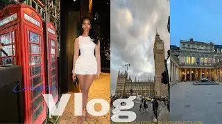 LONDON VLOG | TRAIN TO PARIS + HE TOOK ME ON A SHOPPING SPREE + EXPLORING CITY & MORE | Tes Flawless