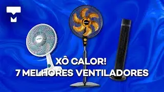7 ventiladores SILENCIOSOS e POTENTES para vencer o calor (Tem até com Bluetooth!)