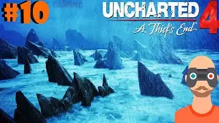 Uncharted 4 A Thief&rsquo;s End -} Опасный Шторм #10 (Бритое Прохождение)