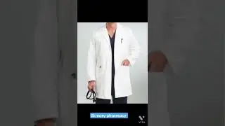 Medical student Lab coat ! Apron! Doctor coat !