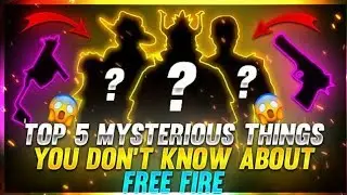 Top 5 Fact of Free Fire Battleground | Free Fire के कुछ ऐसी अनोखी बातें जो कोई नहीं जानता #01