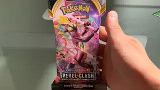 Pok&eacute;mon Rebel Clash Booster Pack Opening And I PULLED A GOLD CARD!! #shorts