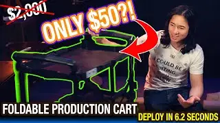 I Found The BEST $50 Gear Cart At Walmart! (Budget Setup Hack)