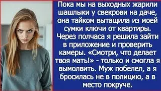 «Свекровь вытащила ключи, пока мы жарили шашлыки» _ MIL Took My Keys While We Made BBQ.