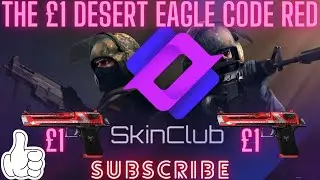 SKIN.CLUB THE &pound;1 DESERT EAGLE CODE RED.
