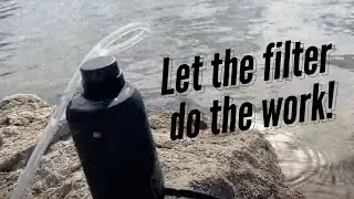 Electric Rechargeable Water Filter! - Review of BKLES Portable Lightweight Water Purification