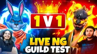 ARE YOU NEW PLAYER OF NG ?😍 1 VS 1 LIVE GUILD TEST TO JOIN NG ESPORTS💥#nonstopgaming #blackshout