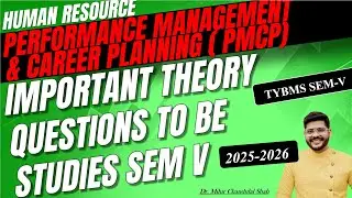 TYBMS SEM V -HR - Управление эффективностью и планирование карьеры (PMCP) - Важный теоретический ...