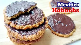 Super EASY Chocolate Digestive Biscuits at Home