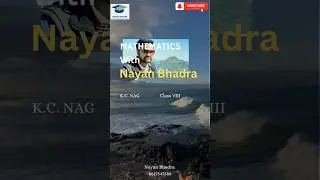 KC NAG MATH CLASS VIII ALGEBRA #nayanbhadra #exam #class8 #class8maths #mathproblems #mathlogic