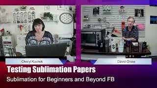 Sublimation for Beginners and Beyond Live Stream