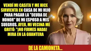 Di mi pensión a la madre de mi nuera por una 'deuda' de mi difunto esposo. Hallé una nota...