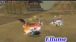 Silkroad Online  Eryx Fiadora Ellume Vs CursedDancer
