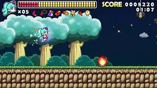 Wonderboy Returns Remix Tanja Playtrough