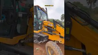 JCB 3DX Plus Backhoe Loader Working in Field | Heavy Equipment Power