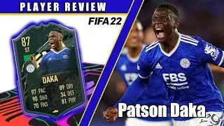 87 PATSON DAKA WINTER WILDCARD REVIEW - FIFA 22