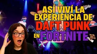¡NO CREÍ LO QUE VI! Daft Punk en Fortnite 🔥 | Videoreacción y LLORE