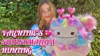 VALENTINE&rsquo;S SQUISHMALLOW HUNTING! Target, Walgreens & more!