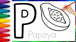 How to Draw Alphabet ABC | Fun Learning for Toddlers Easy Drawing Tutorial #drawing #abcd #alphabet