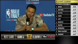 Stephen Curry Press Conference | NBA Finals Game 3