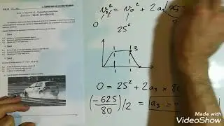 Cinématique Analytique - Exercice Essai de véhicule 2/2