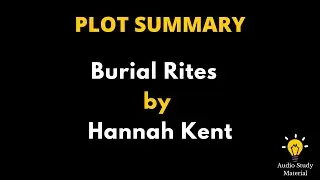Plot Summary Of Burial Rites By Hannah Kent - burial rites by hannah kent