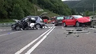 14.06.2017 - Wendeman&ouml;ver auf B257 endet t&ouml;dlich