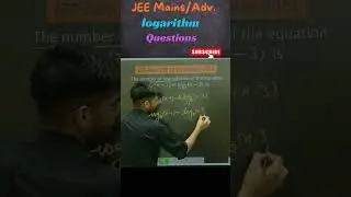 🧠 Boost Your JEE Logarithms Skills 🚀 Master the Concepts #jeemains2025 #jeeadvanced #logarithms