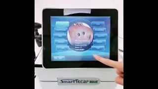 3 in 1 ems tecar shockwave therapy machine operation video