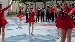 Elegancia y Belleza ITDEM MARCHING BAND #sonsonateelsalvador #like #live #ElSalvador #Bastoneras