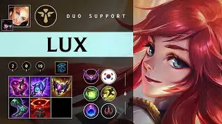 Lux Support vs Sona - KR Master Patch 26.02
