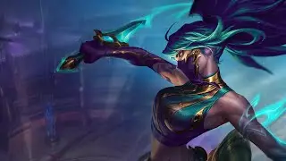 Supreme Cells Akali Custom Skin Preview - League of Legends