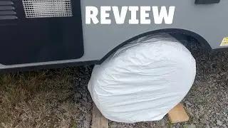 CAMCO Vinly RV Spare Tire Cover, Arctic White Review after 1 year