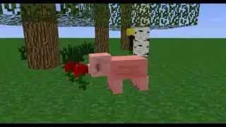 Getting porkchops (Minecraft Animation)