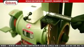 RAJLAXMI MAKE SINGLE SIDE BELT GRINDER CUM GRINDER,BELT SIZE-2000X50,RAJKOT,GUJARAT,INDIA