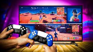 Cómo Jugar Fortnite en pantalla dividida en PS5 Fácil y rápido 🔥
